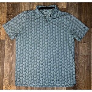 Nike Men’s Dri-FIT Vapor Golf Polo XL Shirt Green Print DA2974-387